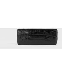 TOTEME - Soft Croco-Embossed T-Clutch - Lyst