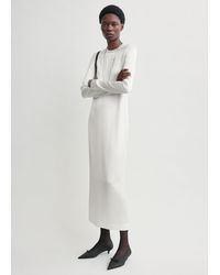 TOTEME - Long Satin Dress - Lyst
