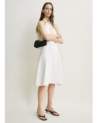 TOTEME - Twist Halter Dress - Lyst