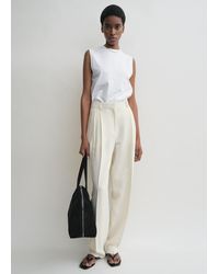 TOTEME - Relaxed Sleeveless Tee - Lyst