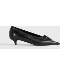 TOTEME - Pierced Nappa Pumps - Lyst