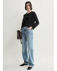TOTEME - Classic Compact Knit Cardigan - Lyst