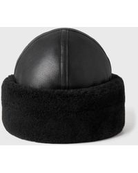 TOTEME - Shearling Winter Hat - Lyst