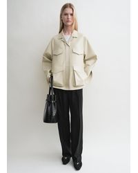 TOTEME - Army Leather Jacket - Lyst