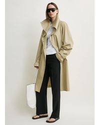 TOTEME - Oversized Cotton Trench - Lyst