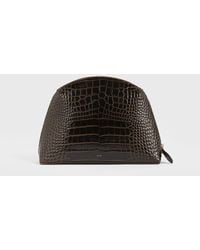 TOTEME - Medium Croco-Embossed Day Pouch - Lyst
