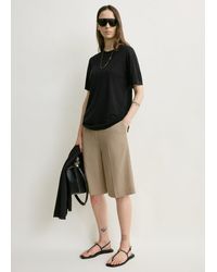 TOTEME - Wide Fluid Shorts - Lyst