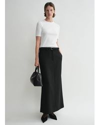 TOTEME - Classic Rib Tee - Lyst