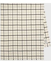 TOTEME - Windowpane Scarf - Lyst