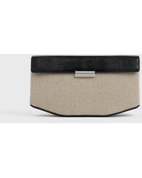 TOTEME - Clip Canvas Clutch - Lyst