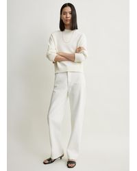 TOTEME - Oversized Crew Knit - Lyst