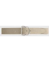 TOTEME - Swirl Suede Belt - Lyst