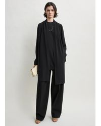TOTEME - Draped Scarf Blouse - Lyst