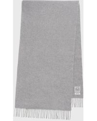 TOTEME - Classic Wool Scarf Light Mélange - Lyst