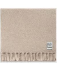 TOTEME - Classic Wool Scarf Light Mélange - Lyst