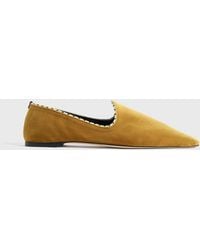 TOTEME - Velvet Venetian Slippers - Lyst