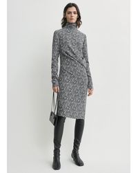 TOTEME - Floral Twist Dress - Lyst
