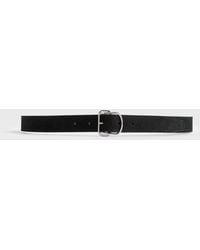 TOTEME - Swirl Suede Belt - Lyst