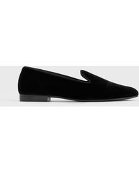 TOTEME - Velvet Loafers - Lyst