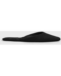 TOTEME - Wool-Cashmere Lounge Slippers - Lyst
