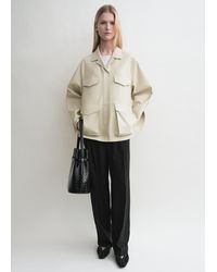 TOTEME - Army Leather Jacket - Lyst