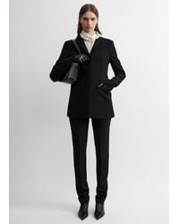 TOTEME - Slim Stretch Wool Blazer - Lyst