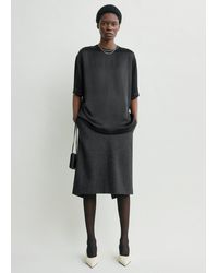 TOTEME - Satin Tee - Lyst