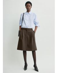 TOTEME - Tailored Pleat Skirt - Lyst