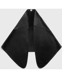 TOTEME - Big Leather Scarf - Lyst