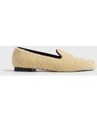 TOTEME - Shearling Loafers - Lyst