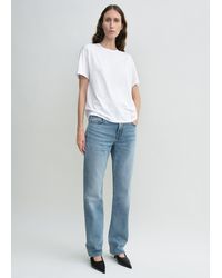 TOTEME - Low Straight Denim - Lyst