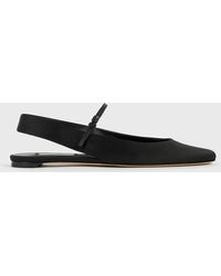 TOTEME - Slingback Satin Mary Janes - Lyst
