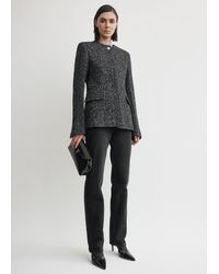 TOTEME - Collarless Cinched Jacket - Lyst
