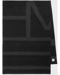 TOTEME - Monogram Twill Scarf - Lyst