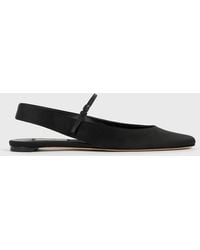 TOTEME - Slingback Satin Mary Janes - Lyst