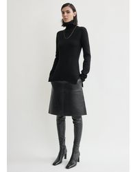 TOTEME - High-Neck Double Knit - Lyst