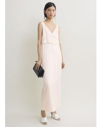 TOTEME - V-Neck Slip Dress - Lyst