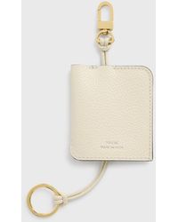 TOTEME - Grained-Leather Keyring - Lyst