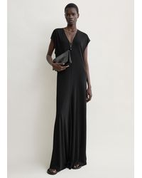 TOTEME - V-Neck Jersey Dress - Lyst