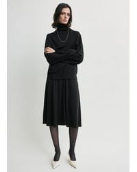 TOTEME - Short Fluid Jersey Skirt - Lyst