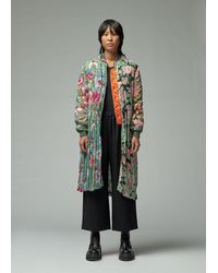 Junya Watanabe Floral Coat - Green