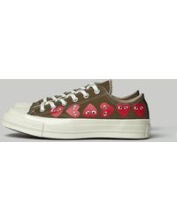 comme des garçons play x converse chuck taylor polka dot