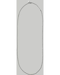 Tom Wood Figaro Chain Necklace - Metallic