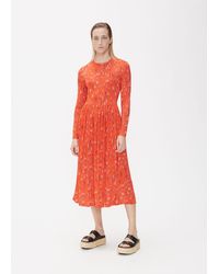 Stine Goya Long Sleeve Joel Dress - Red