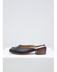 Mari Giudicelli Preto Leather Leblon Mule - Multicolour