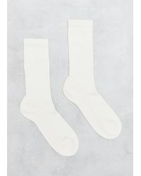 Jacquemus Les Chaussettes Meunier Socks - White