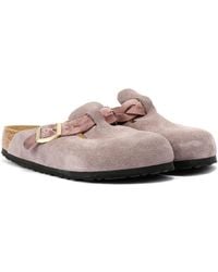 Birkenstock - Flower Mountain Boston Braided Ciabatte - Lyst