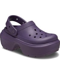 Crocs™ - Stomp Clog Sabots En Thermoplastique Iris Sombre - Lyst