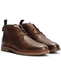 Ben Sherman - Walker Chukka Leather Men's Brown Boots - Uk 8 - Lyst