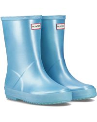 HUNTER - First Nebula Rubber Pool Wellington Boots - Lyst